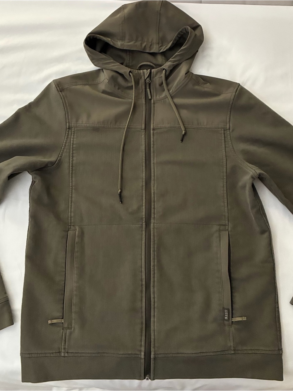 5.11 Tactical Olive Green Hooded Jacket — Medium